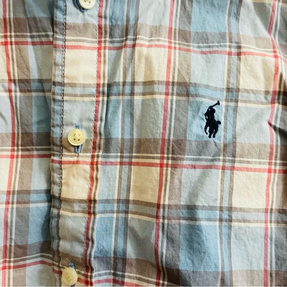 🎉2X HP🎉Ralph Lauren Boys Size 7 Button Down Shirt - Picture 4 of 7